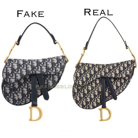 black dior saddle bag real vs fake